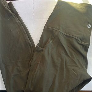 Lululemon Align pants leggings pockets Green 4